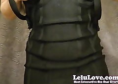 Lelu Love-Black Clothing Upskirt Plus Satirical